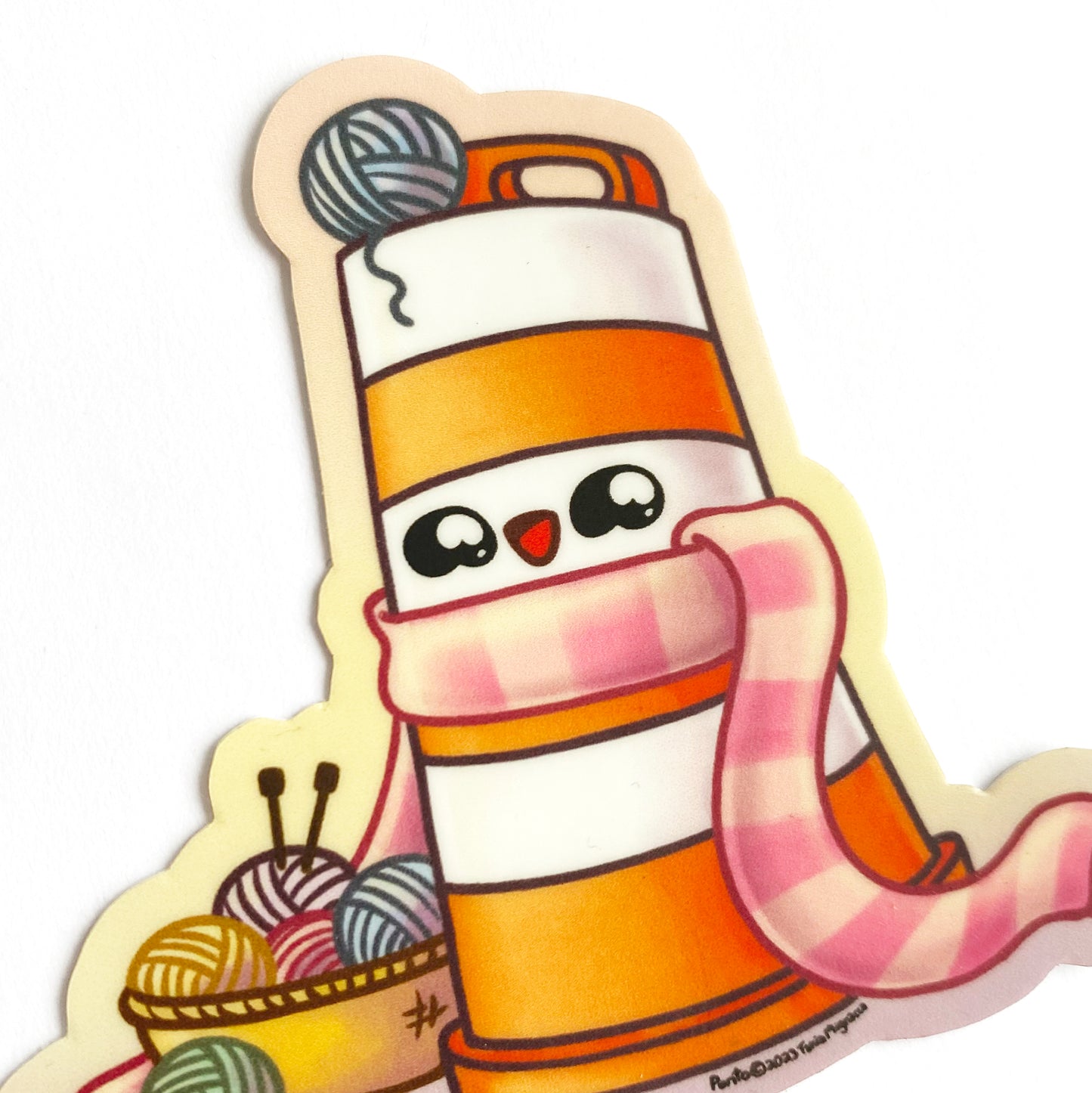 Cozy Ponto Sticker