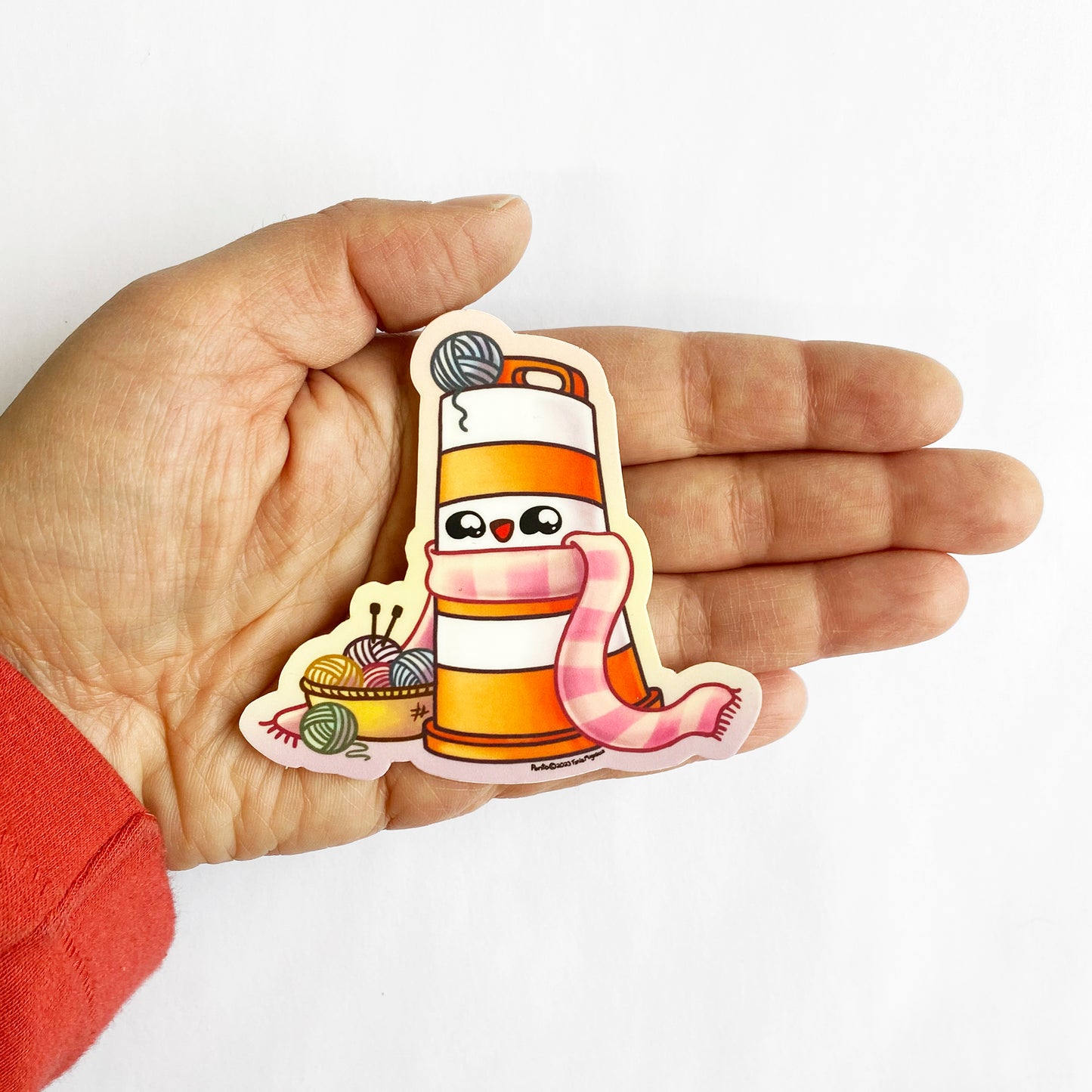 Cozy Ponto Sticker