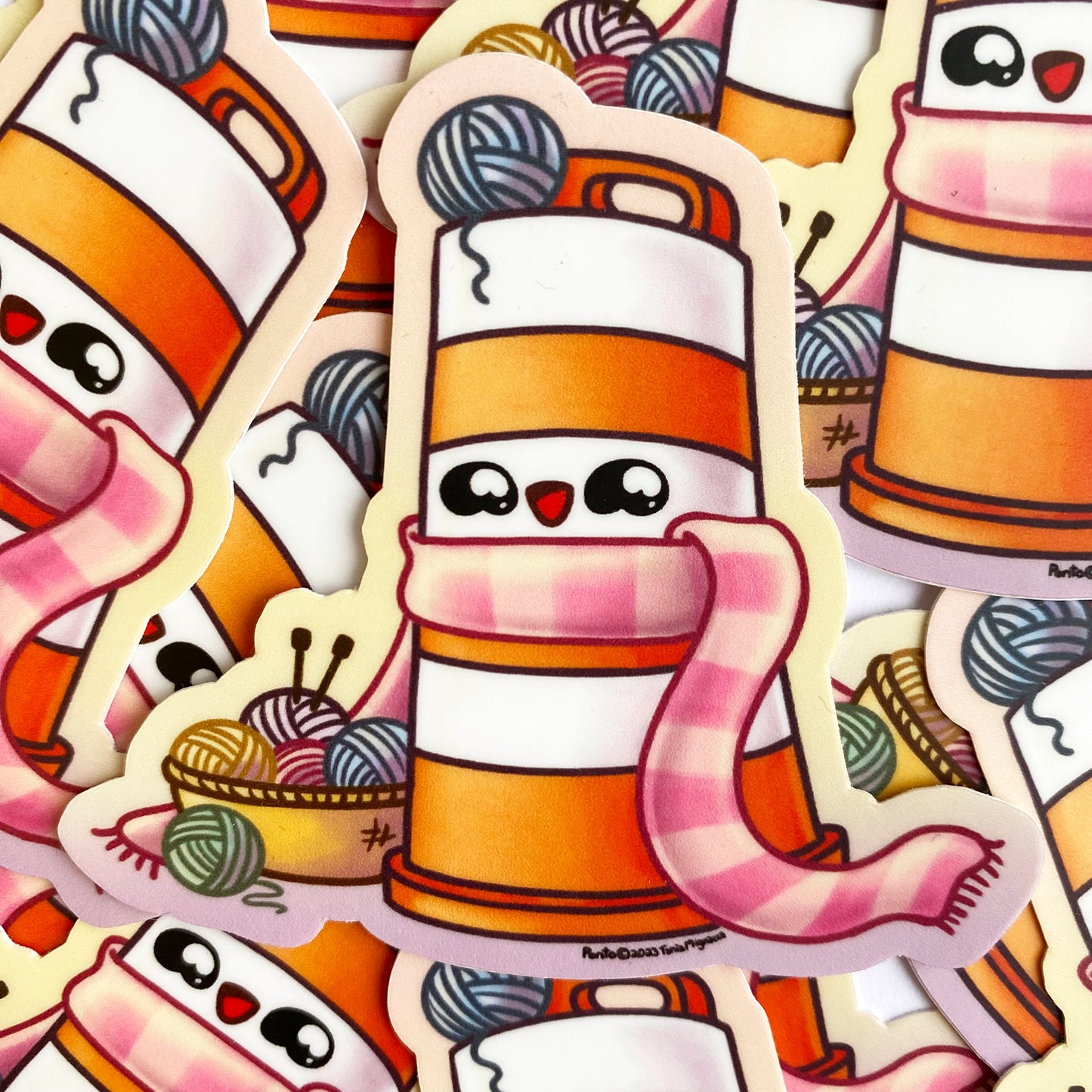 Cozy Ponto Sticker