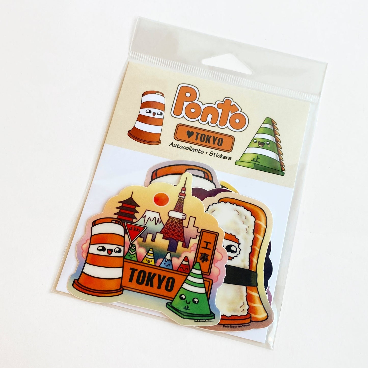 Ponto in Tokyo Sticker Pack
