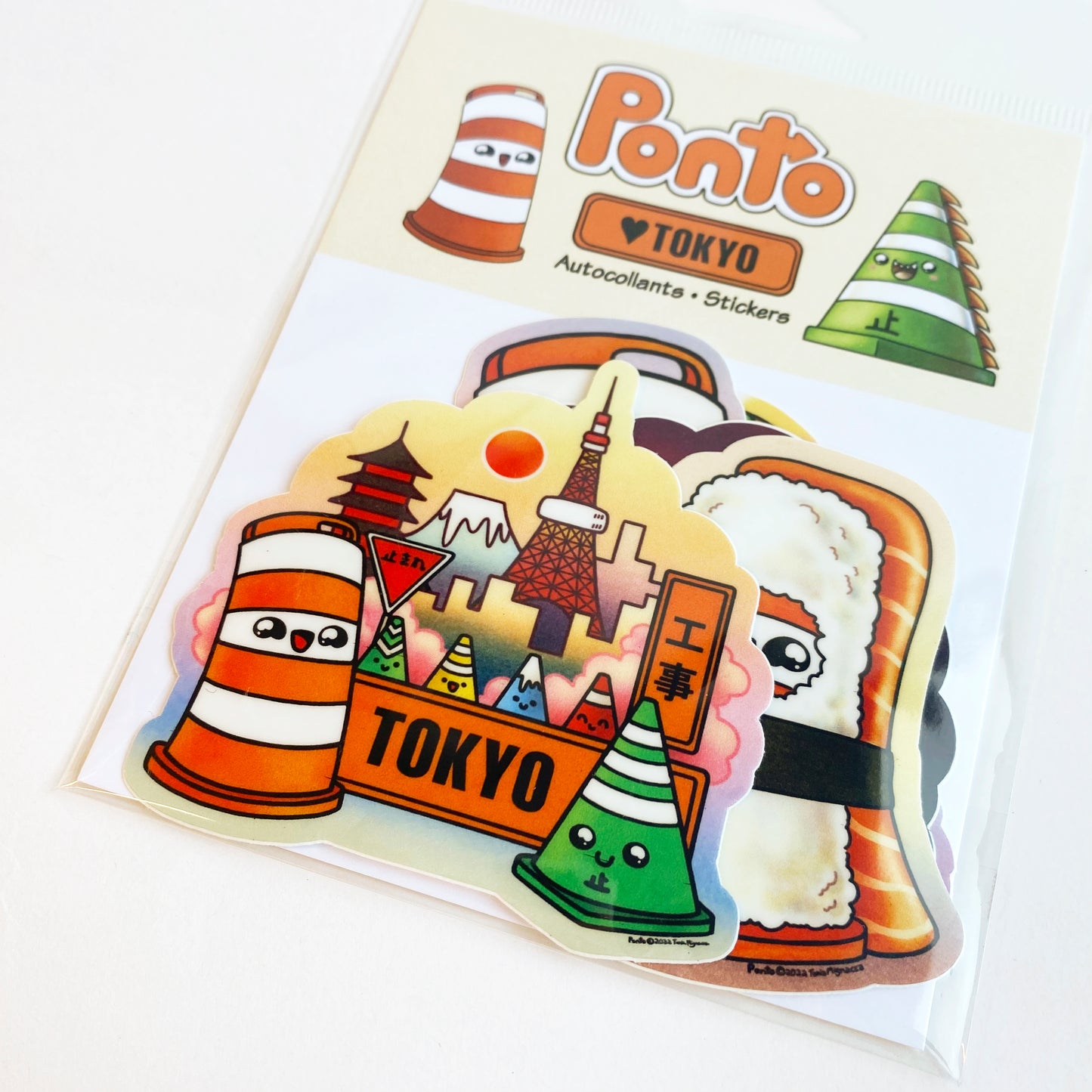 Ponto in Tokyo Sticker Pack