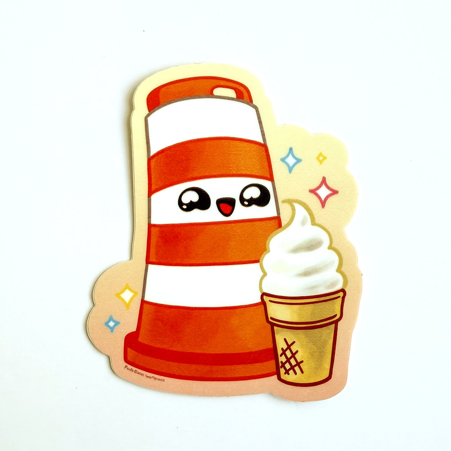 Soft Serve Ponto Sticker