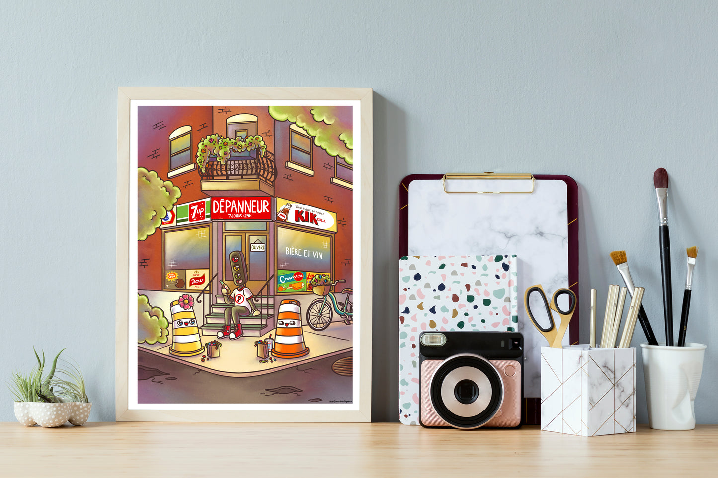 Dépanneur 9x12 Print