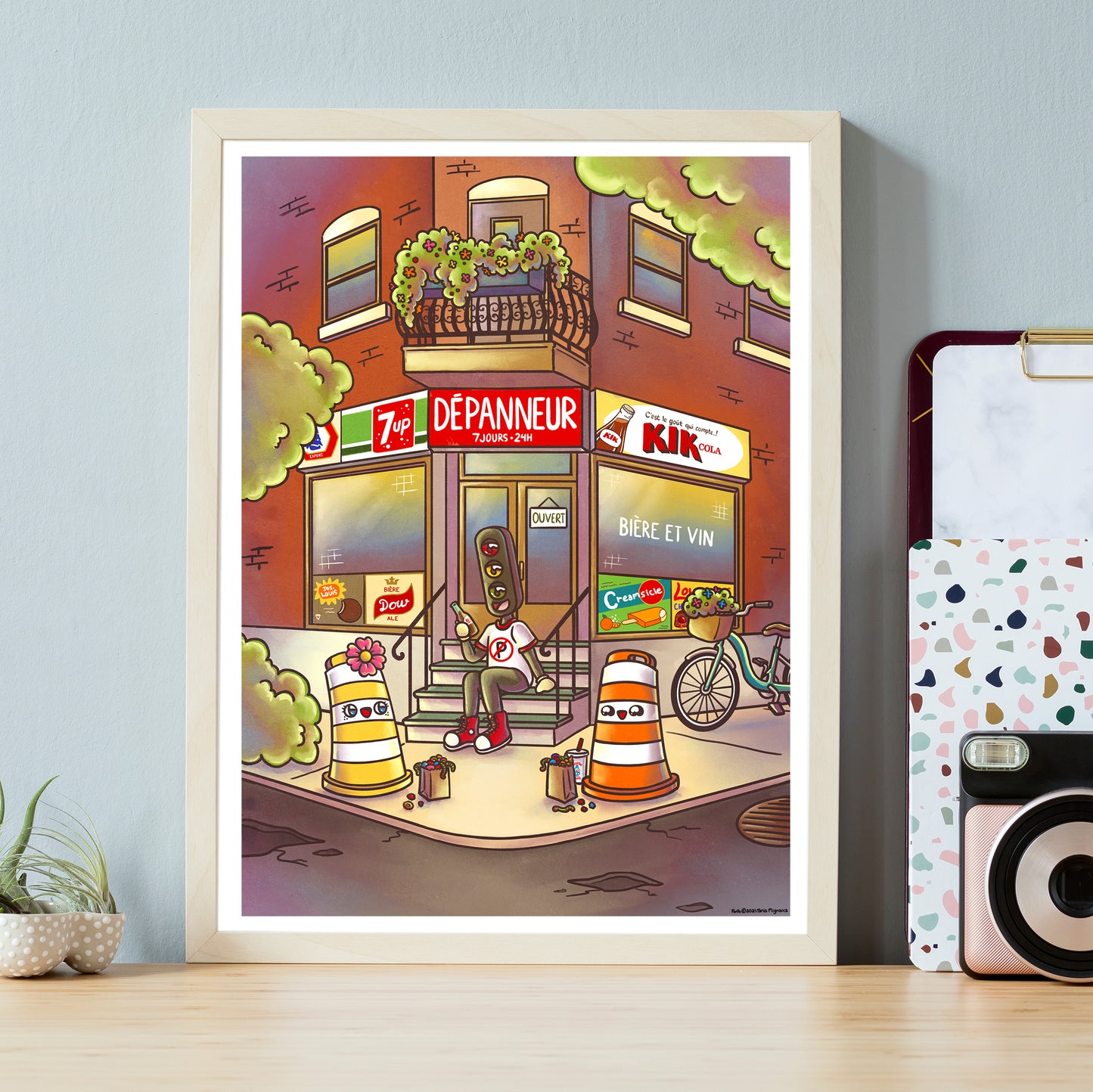 Dépanneur 9x12 Print