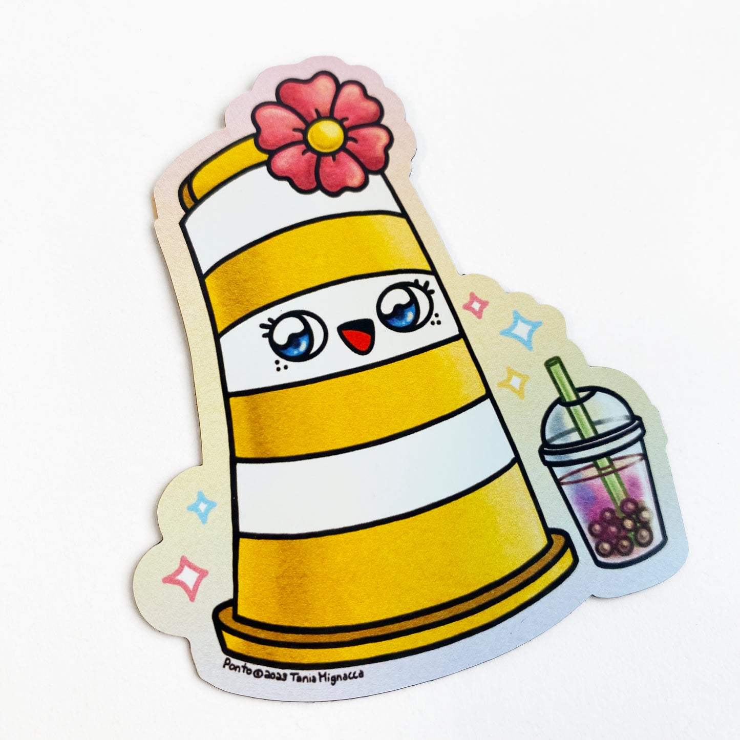 Bubble Tea Kiko Magnet