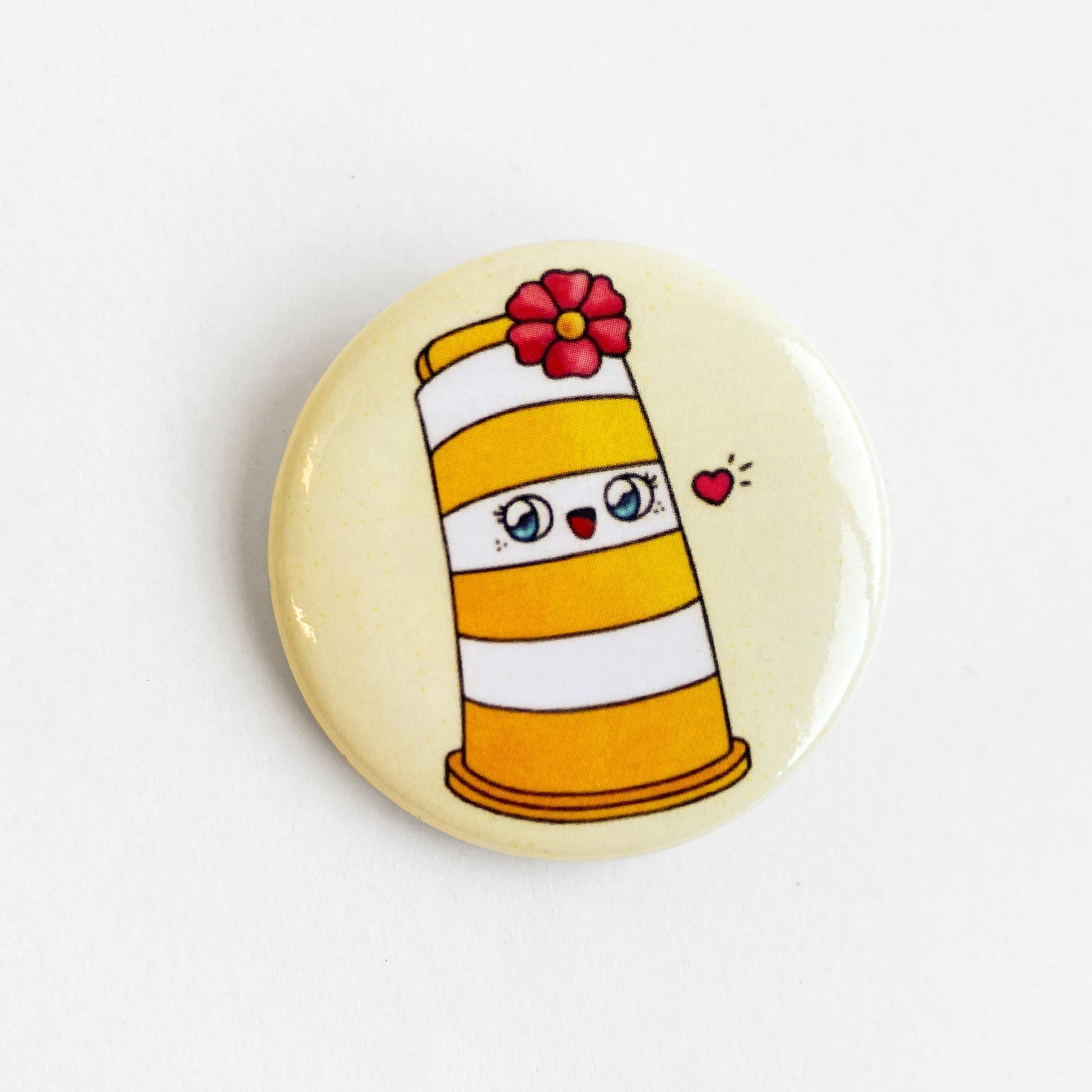 Kiko 1.5" round button