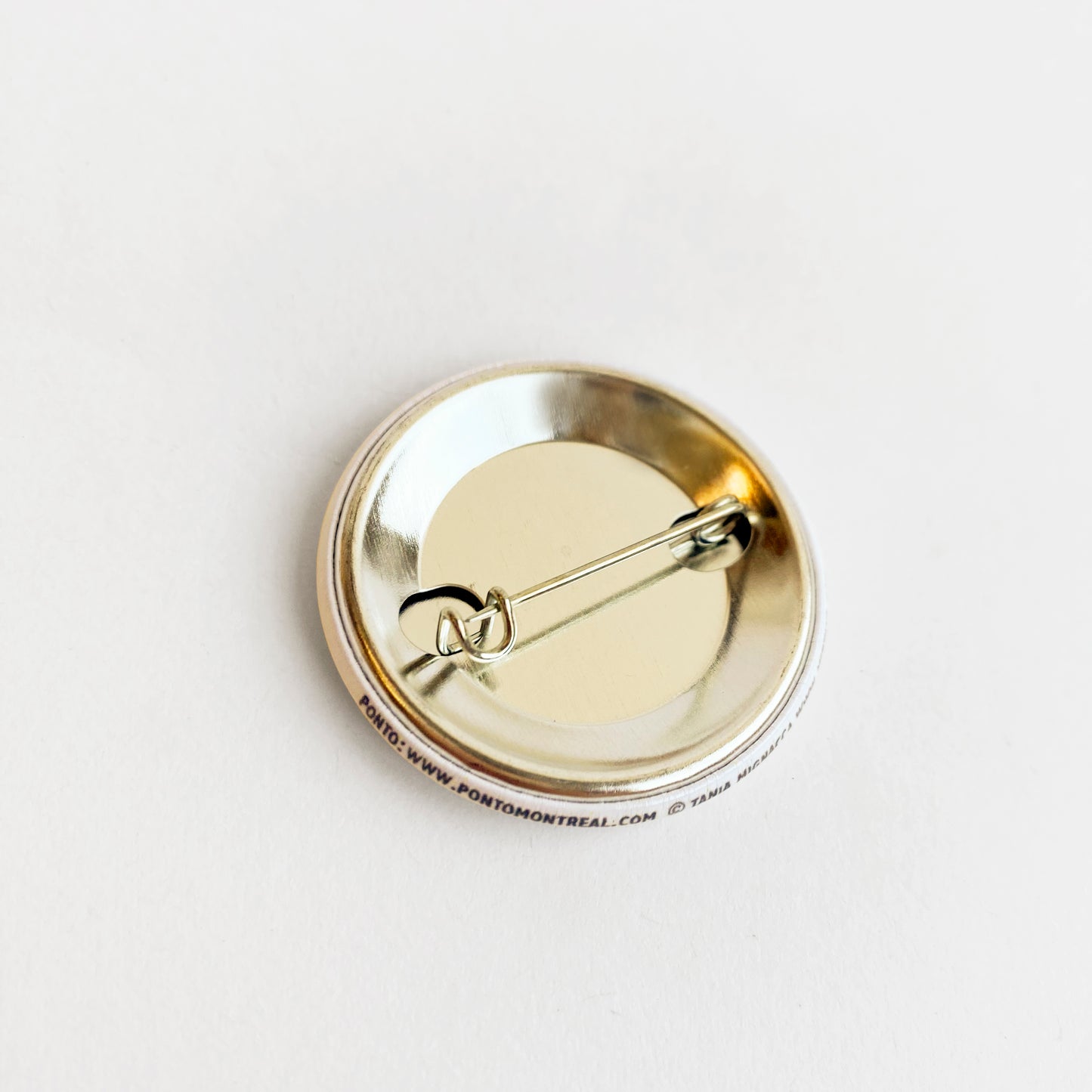 Mr. Turcot 1.5" round button
