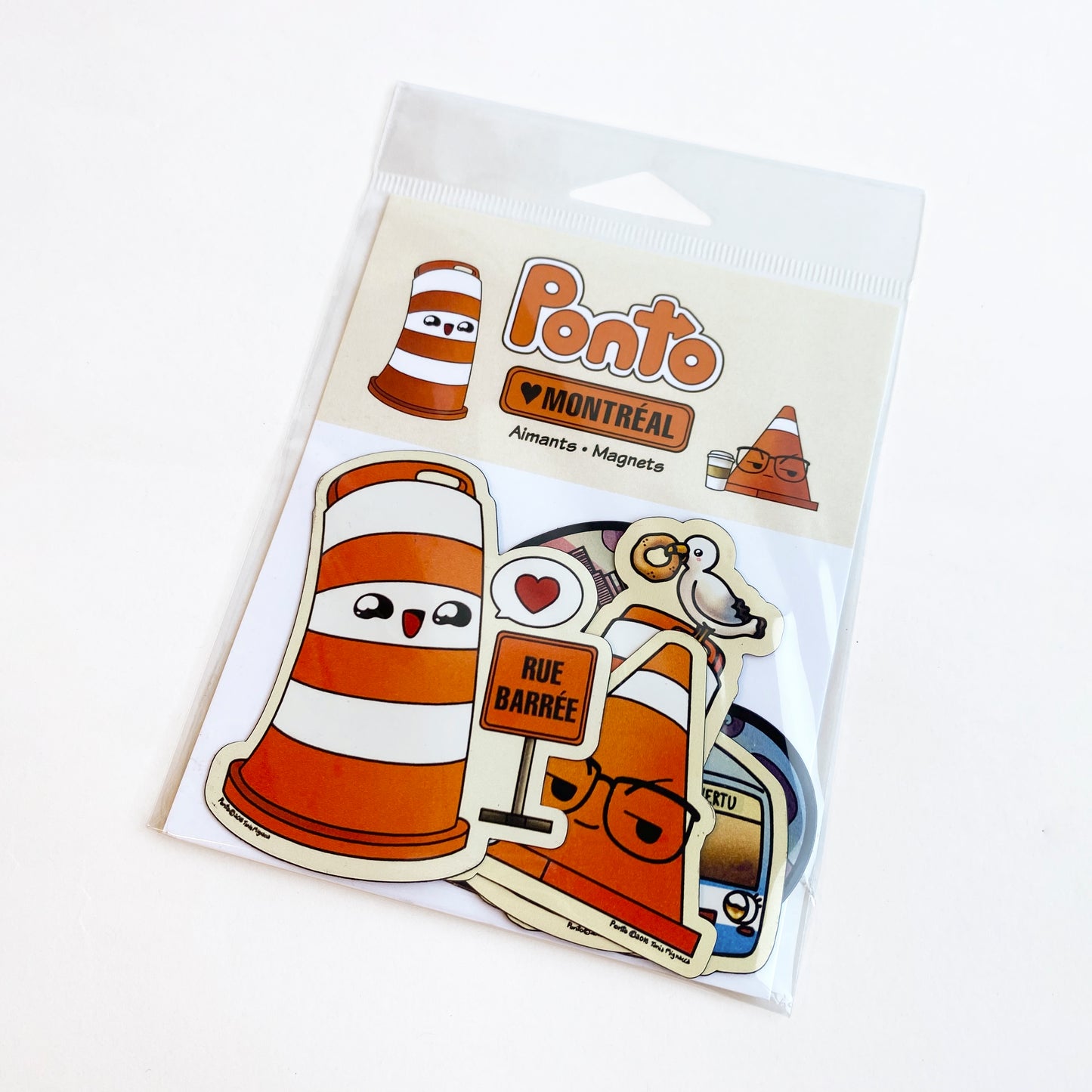 Ponto Fridge Magnet Pack
