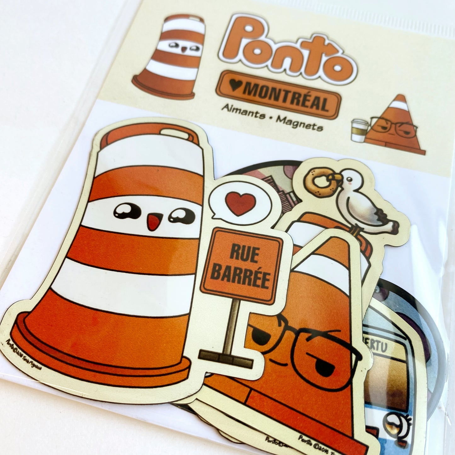 Ponto Fridge Magnet Pack