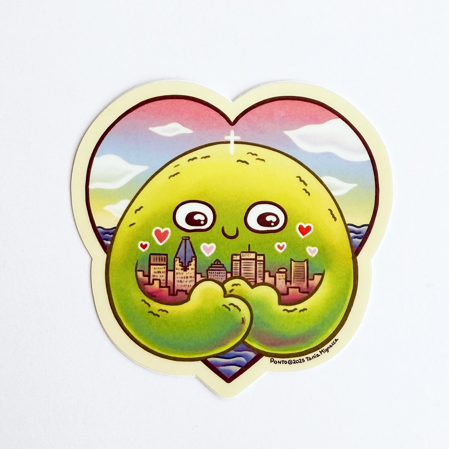 Paquet d'autocollants Kawaii Mont-Royal