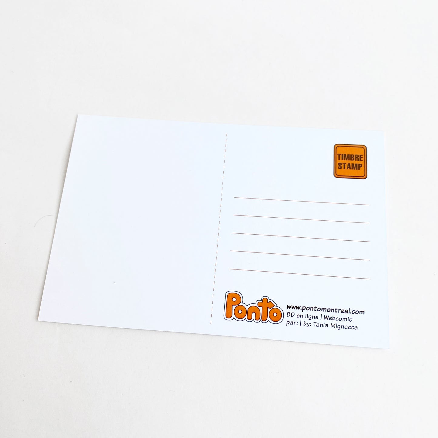 Carte postale Maison Rose
