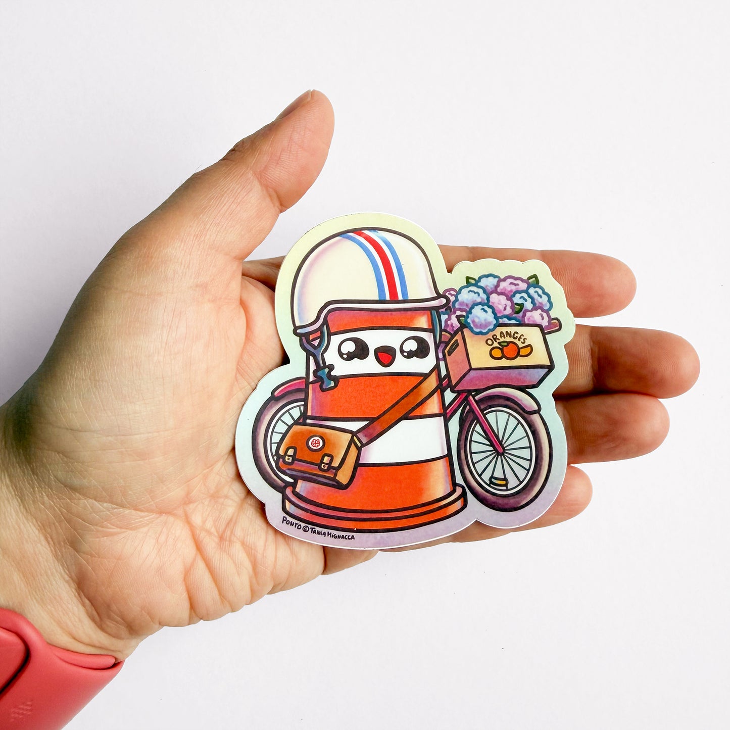 Retro Bike Ponto Magnet