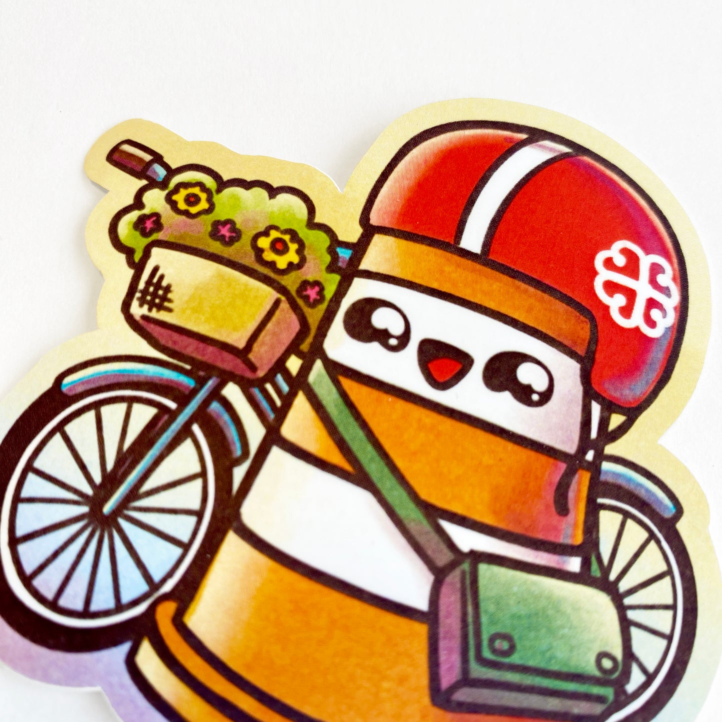 Biking Ponto Sticker - Limited Edition!