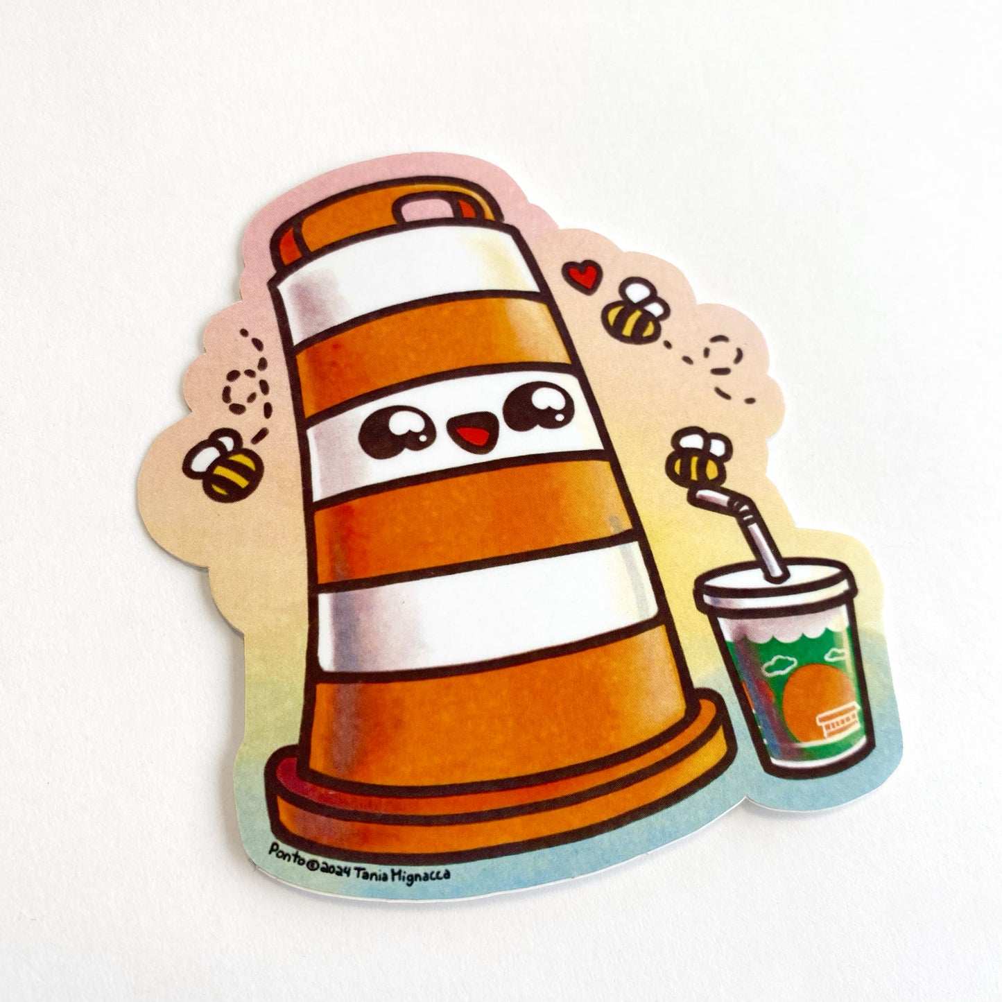 Orange Julep Ponto Sticker - Limited Edition!