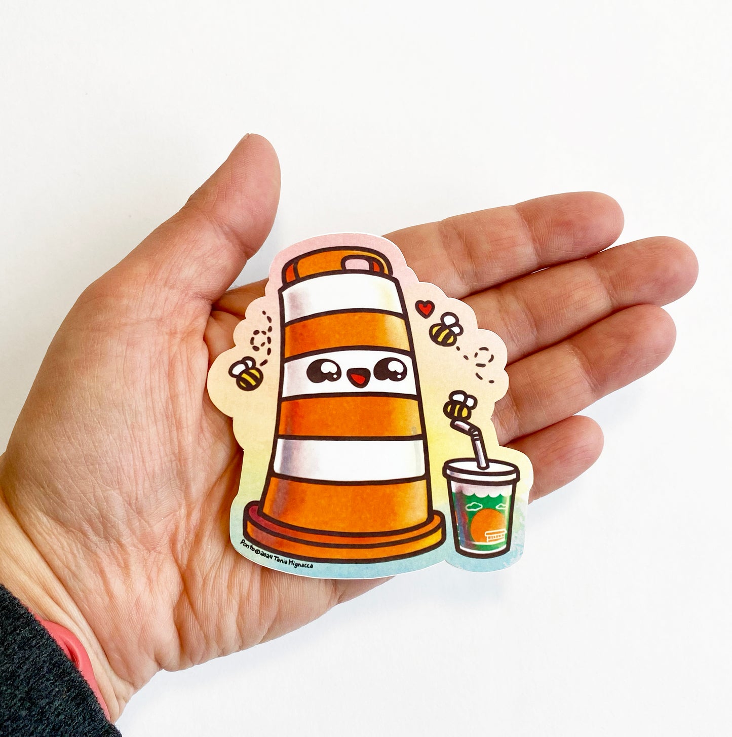 Orange Julep Ponto Sticker - Limited Edition!