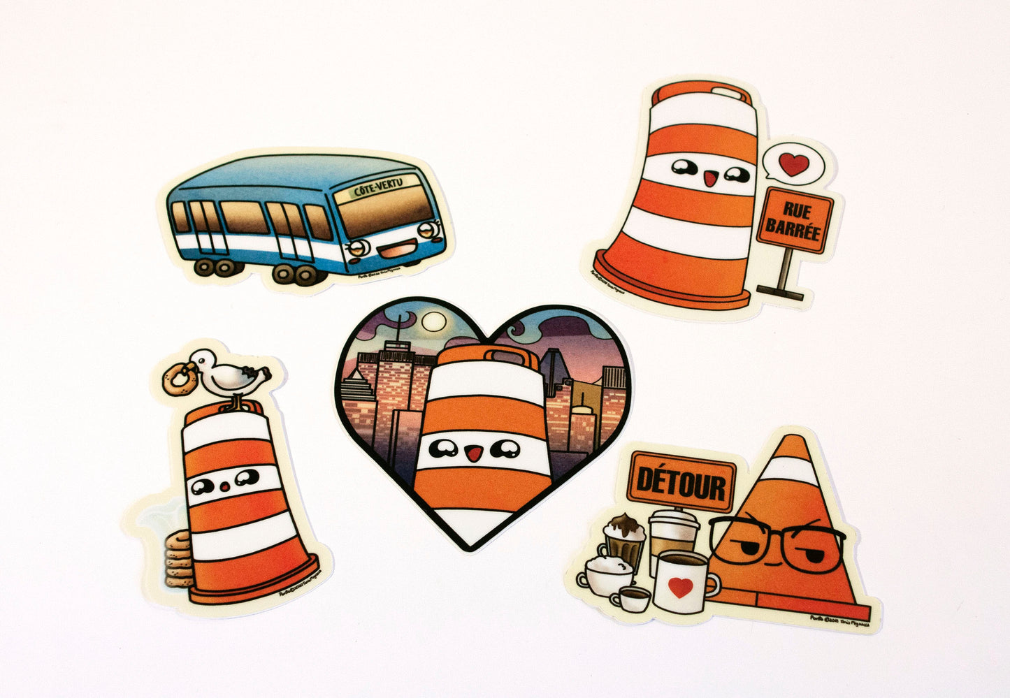 Ponto Fridge Magnet Pack