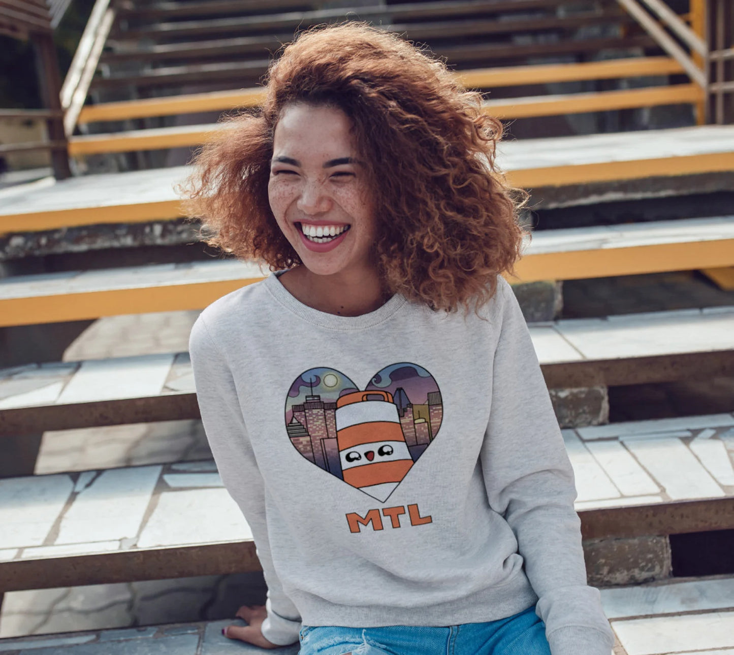 Sweatshirt Ponto loves Montreal