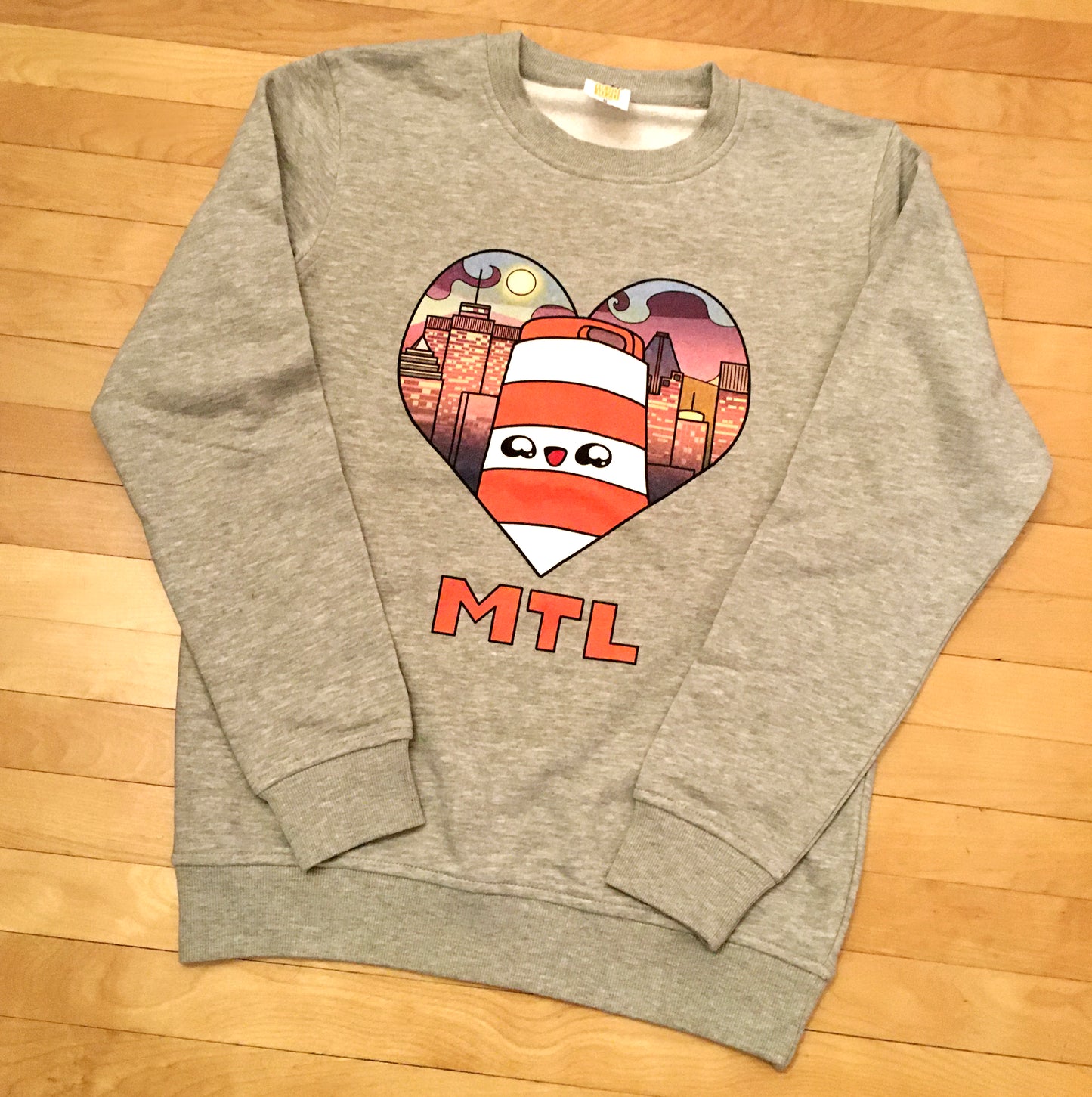 Sweatshirt Ponto loves Montreal