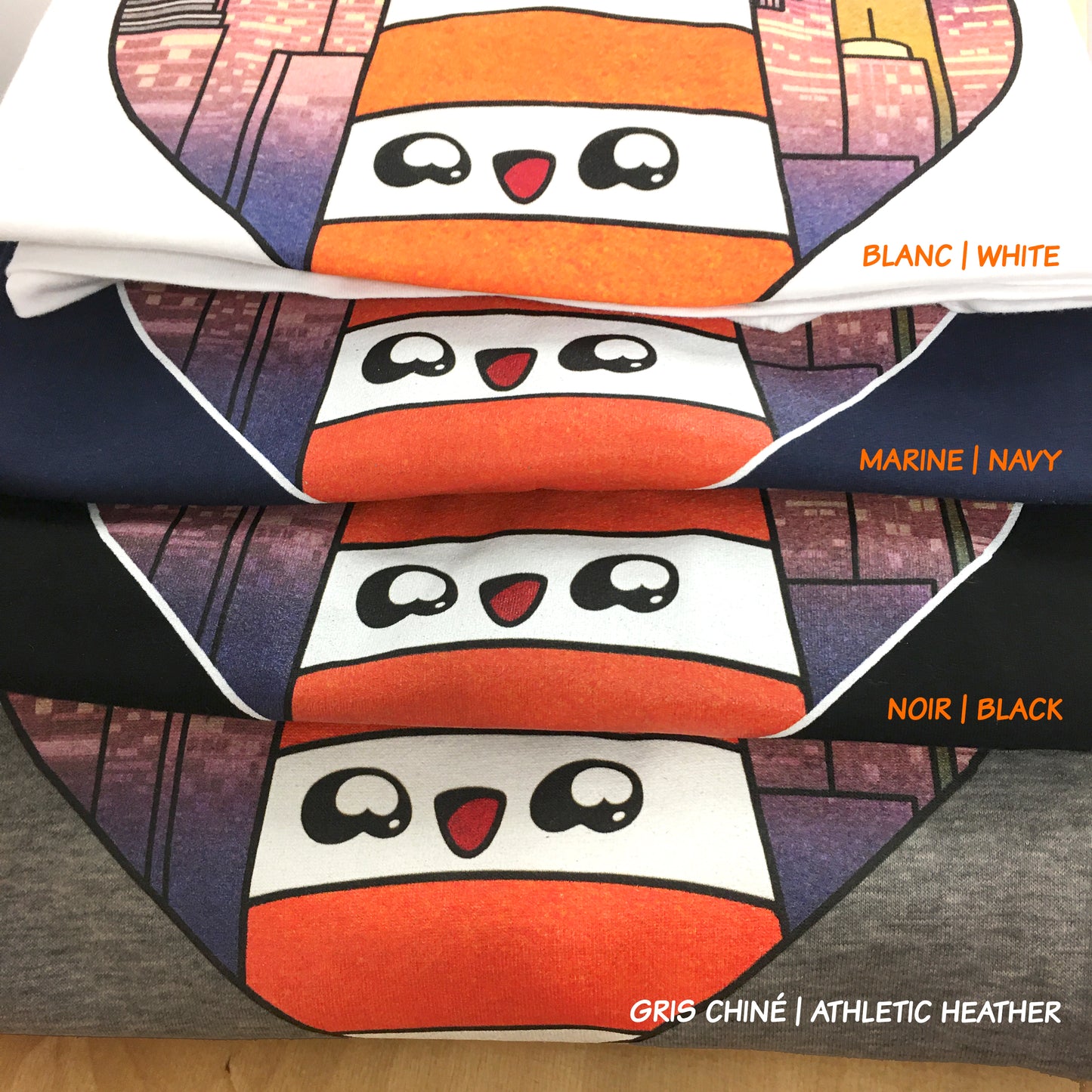 T-Shirt Ponto loves Montreal