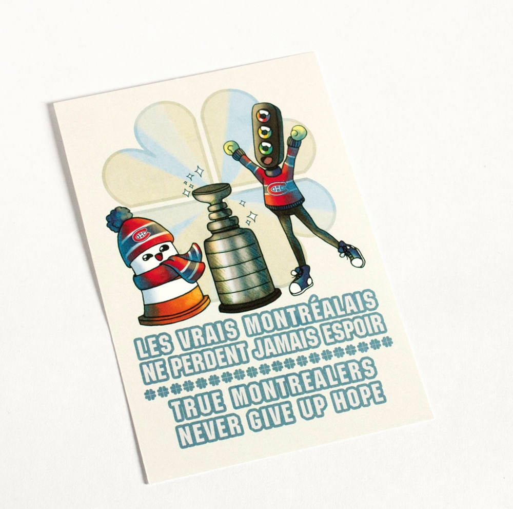 Hockey Postcard