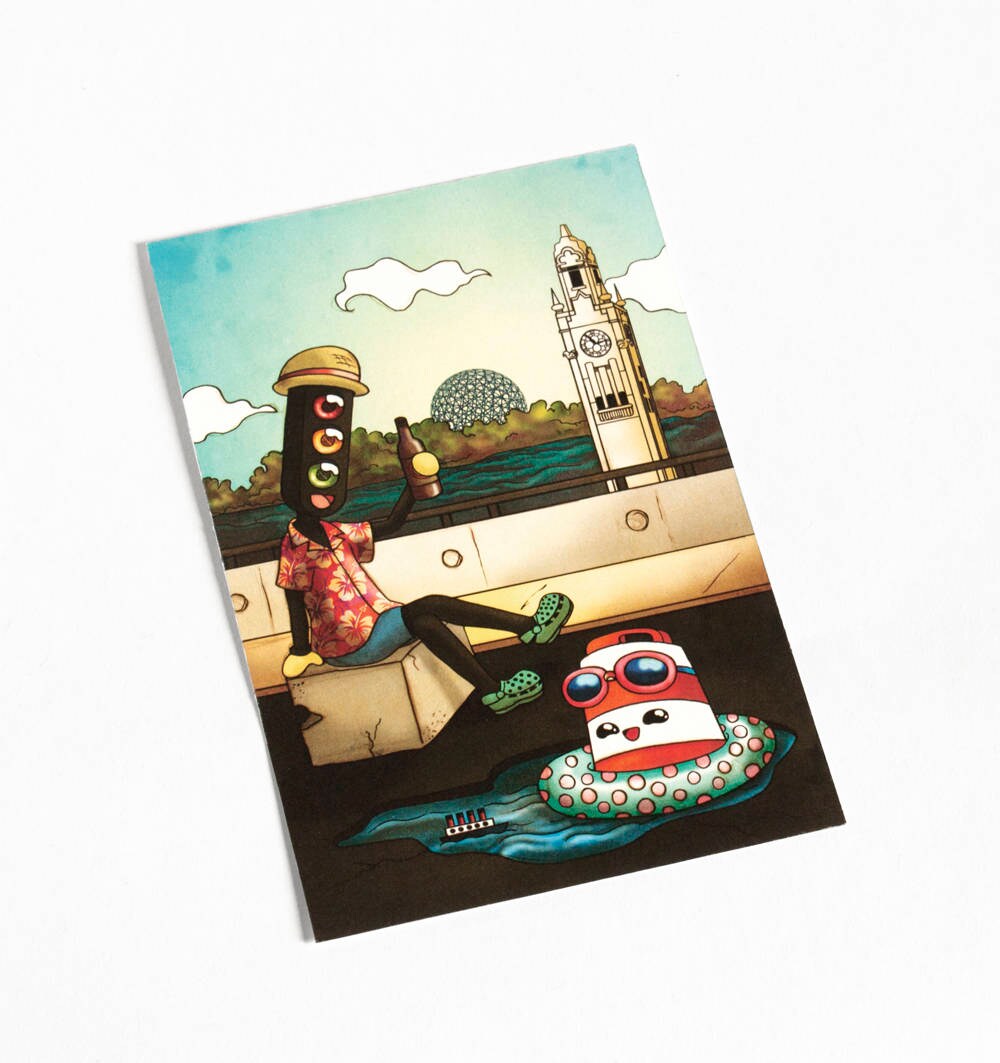 Vacation Postcard