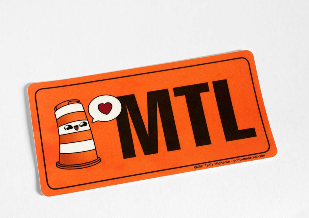 Ponto loves Montreal Bumper Sticker