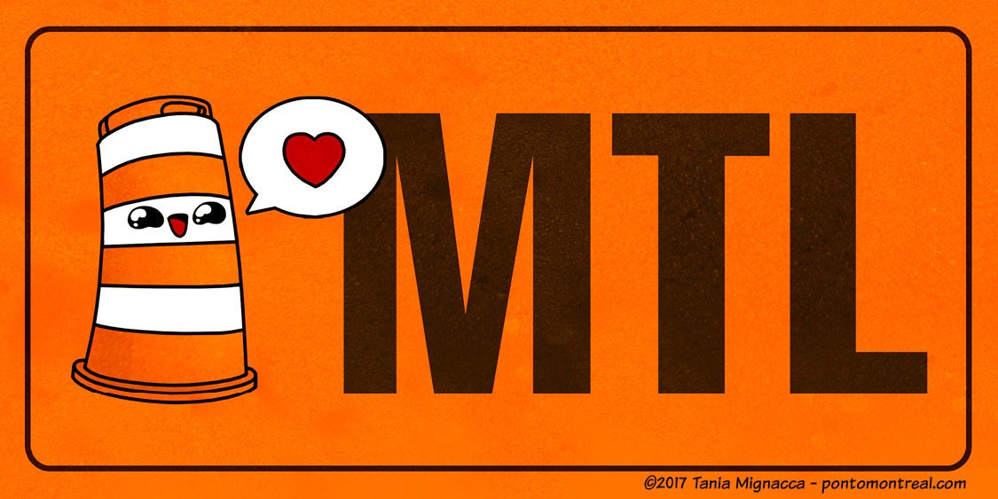 Ponto loves Montreal Bumper Sticker