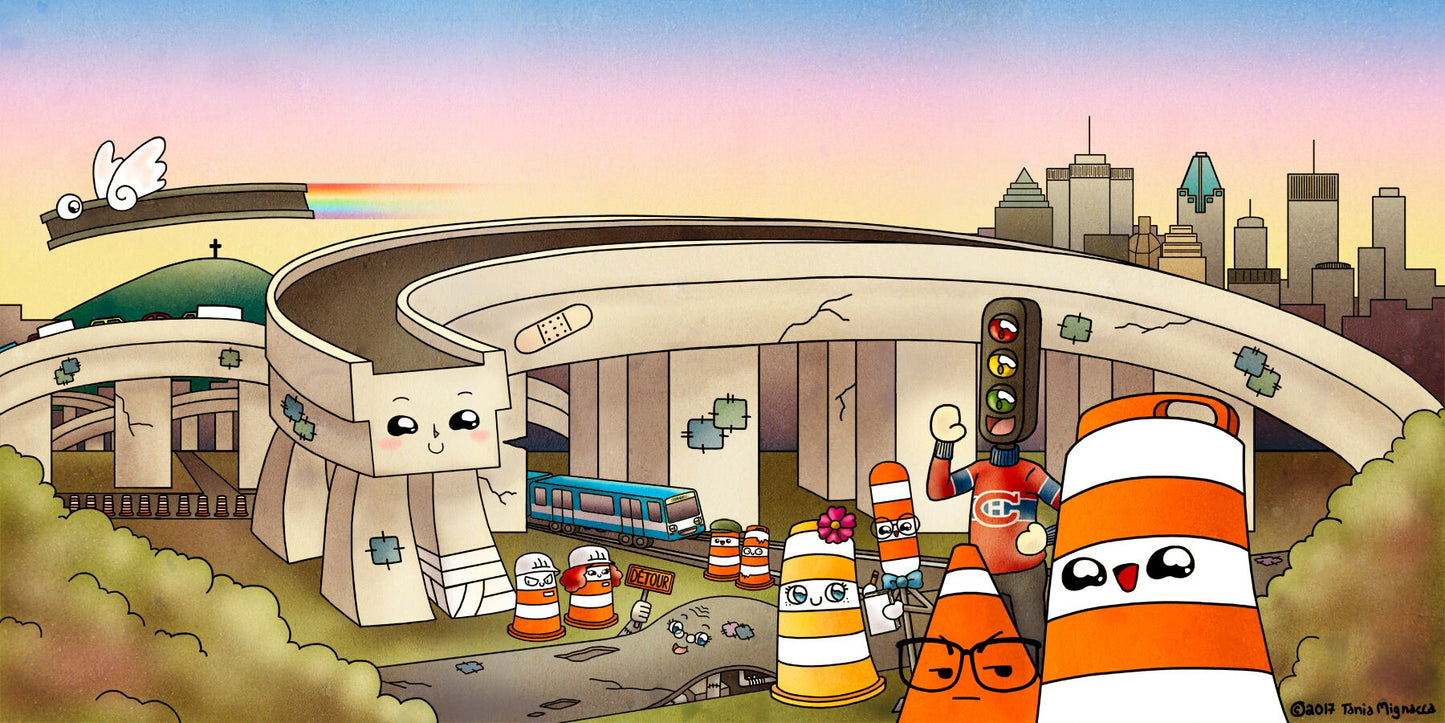 Ponto and Friends Postcard