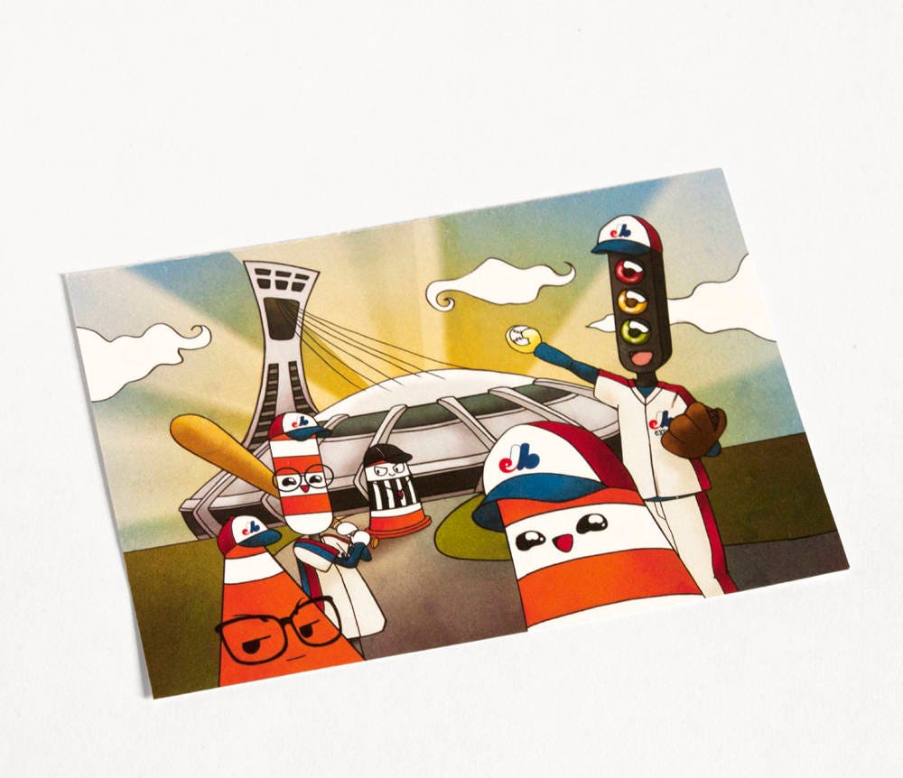 Olympic Stadium Postcard