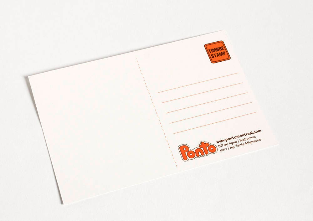 Matsuri Ponto with Conezilla Postcard