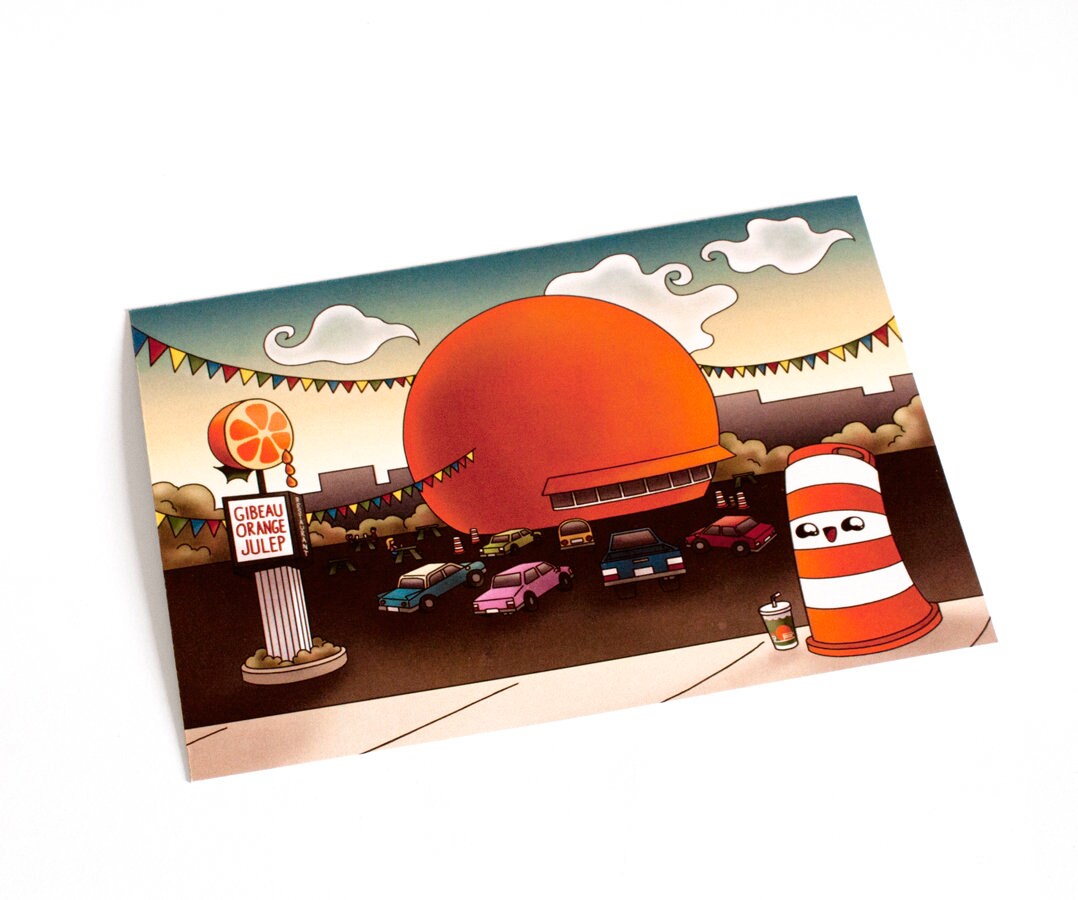 Orange Julep Postcard