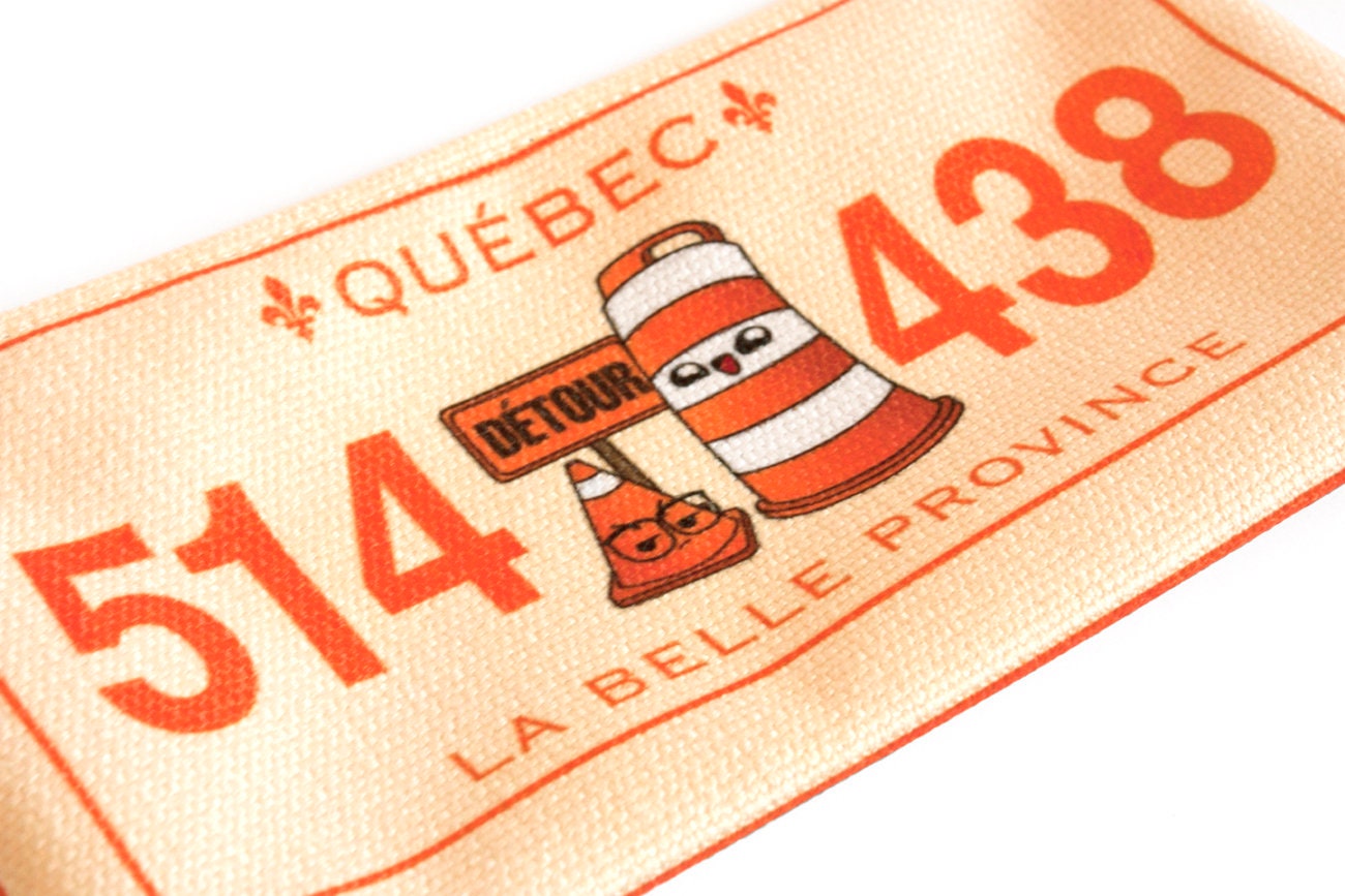 Vintage License Plate Pencil Case