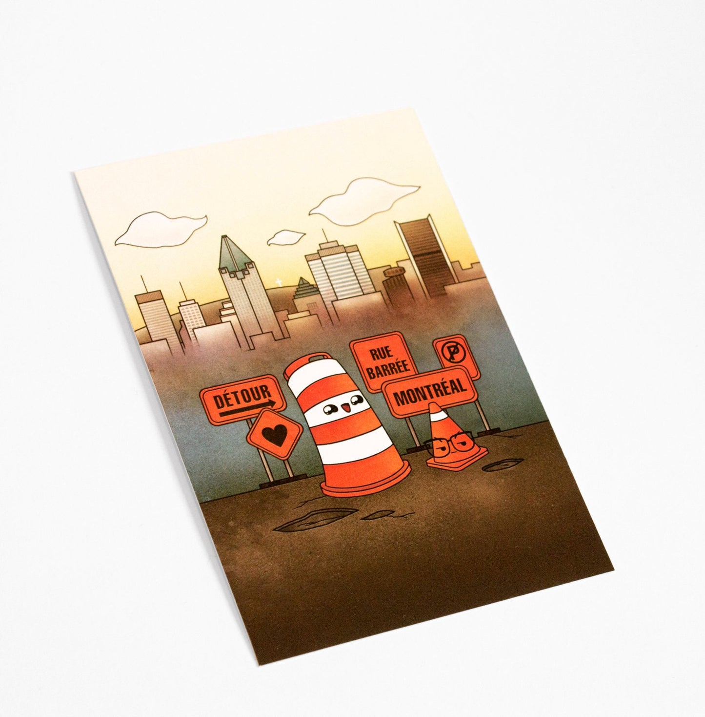 Montreal DÉTOUR Postcard
