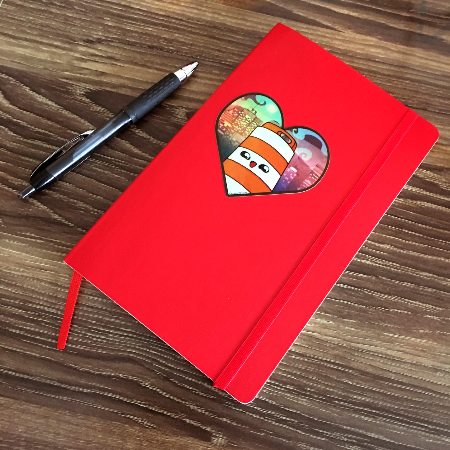 Heart Holographic Sticker