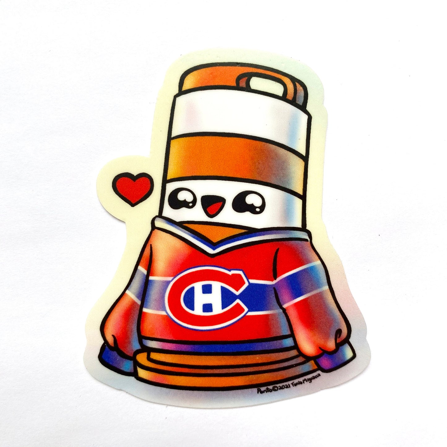 Hockey Jersey Ponto Sticker