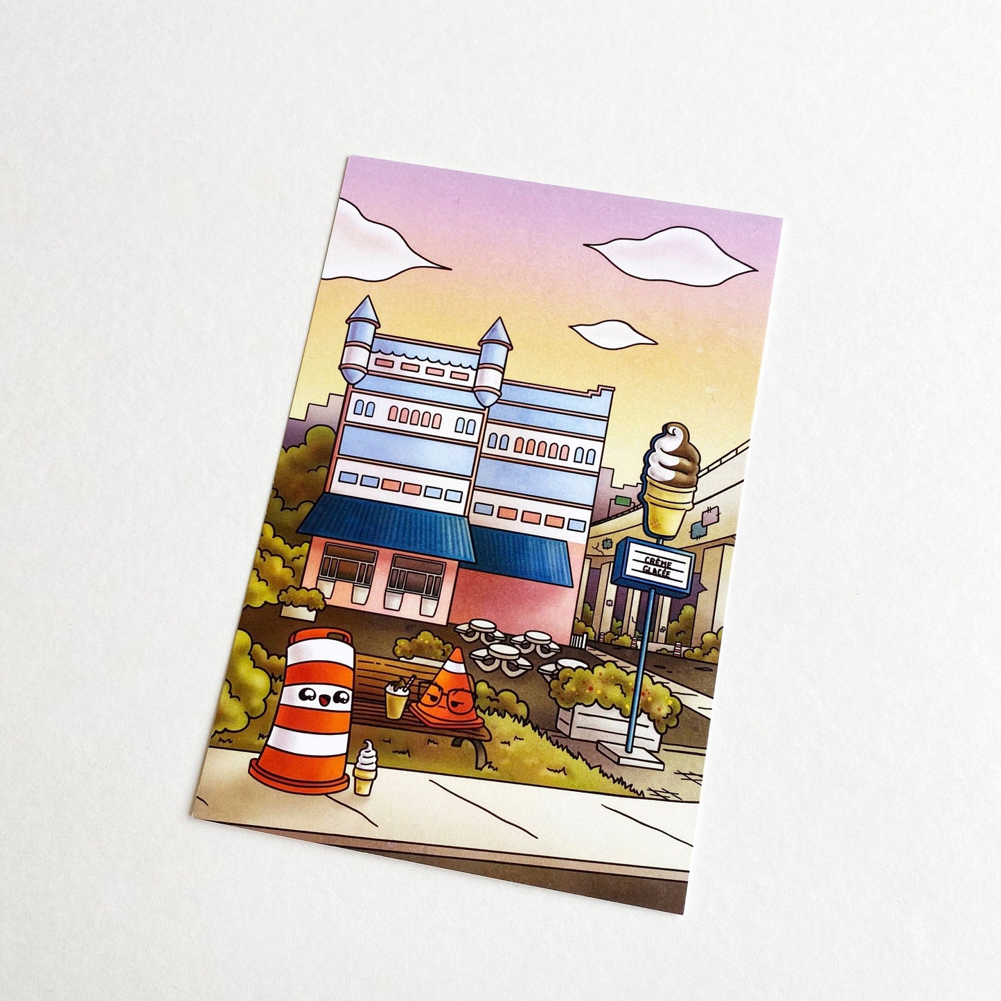 Ice Cream Castle Postcard