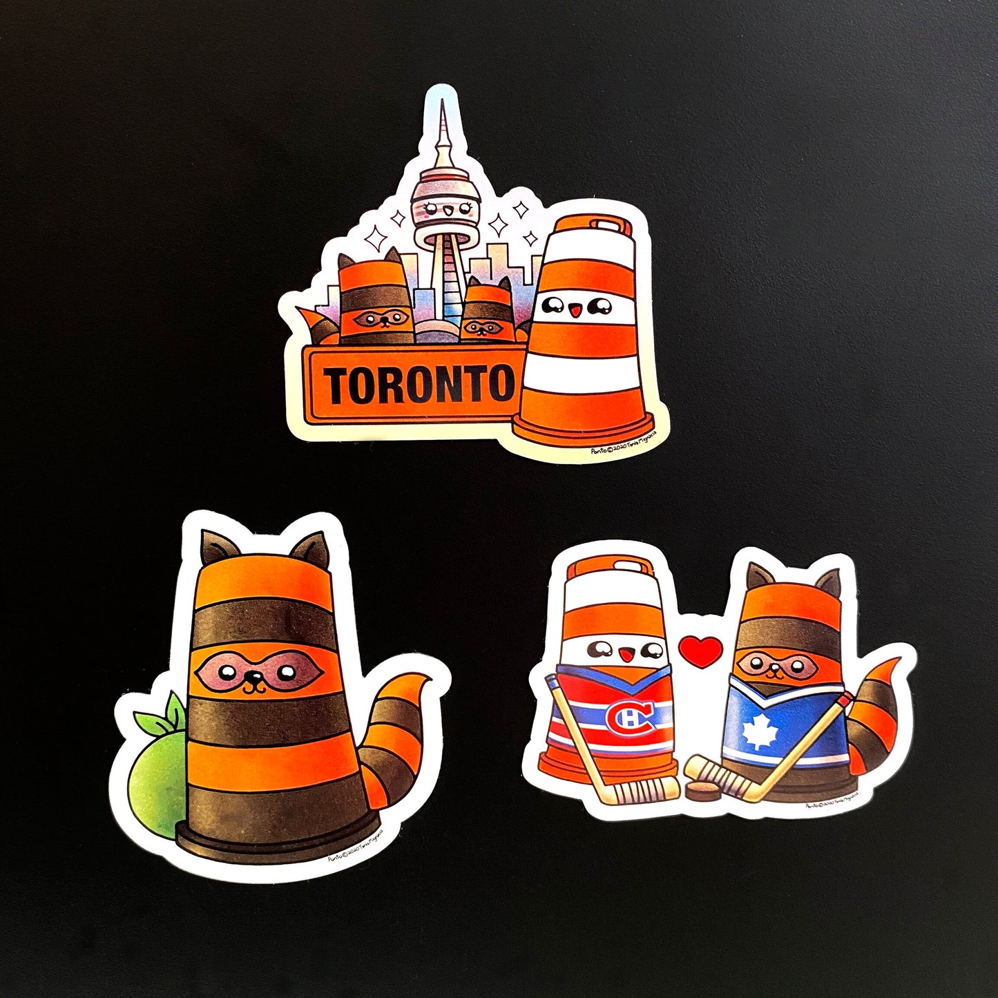 Montreal VS Toronto Fridge magnet