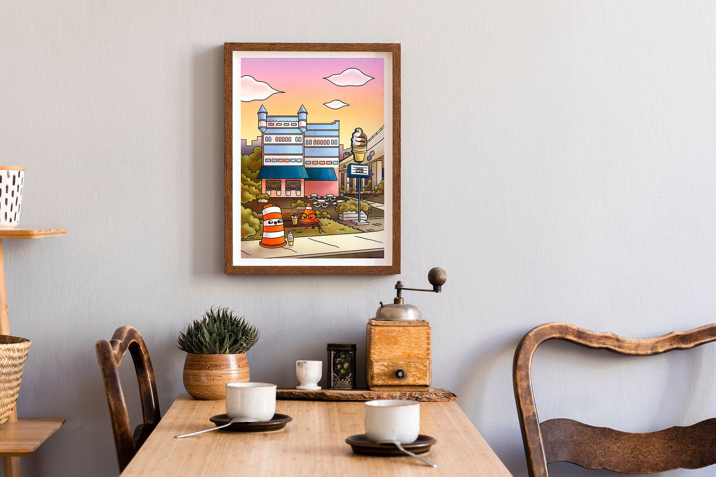 Ice Cream Castle 13x19 Print
