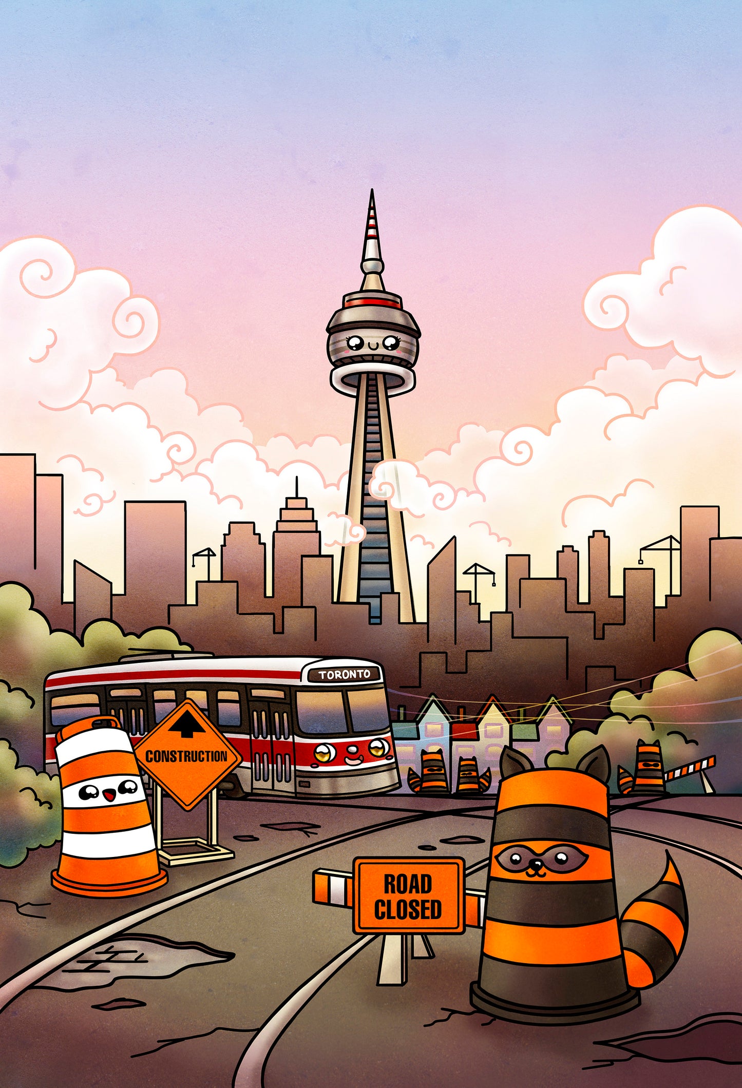 Toronto 9x12 Print