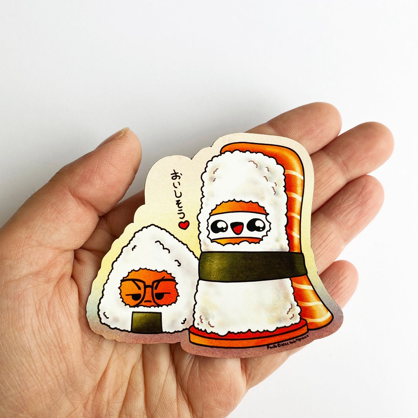 Sushi Ponto & onigiri Gerald Fridge magnet