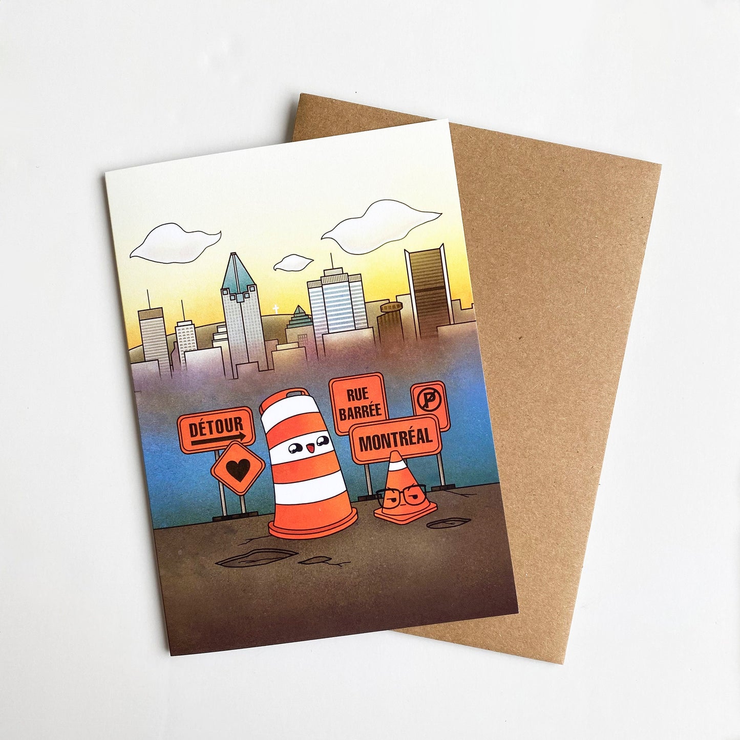 Montréal DÉTOUR Greeting Card