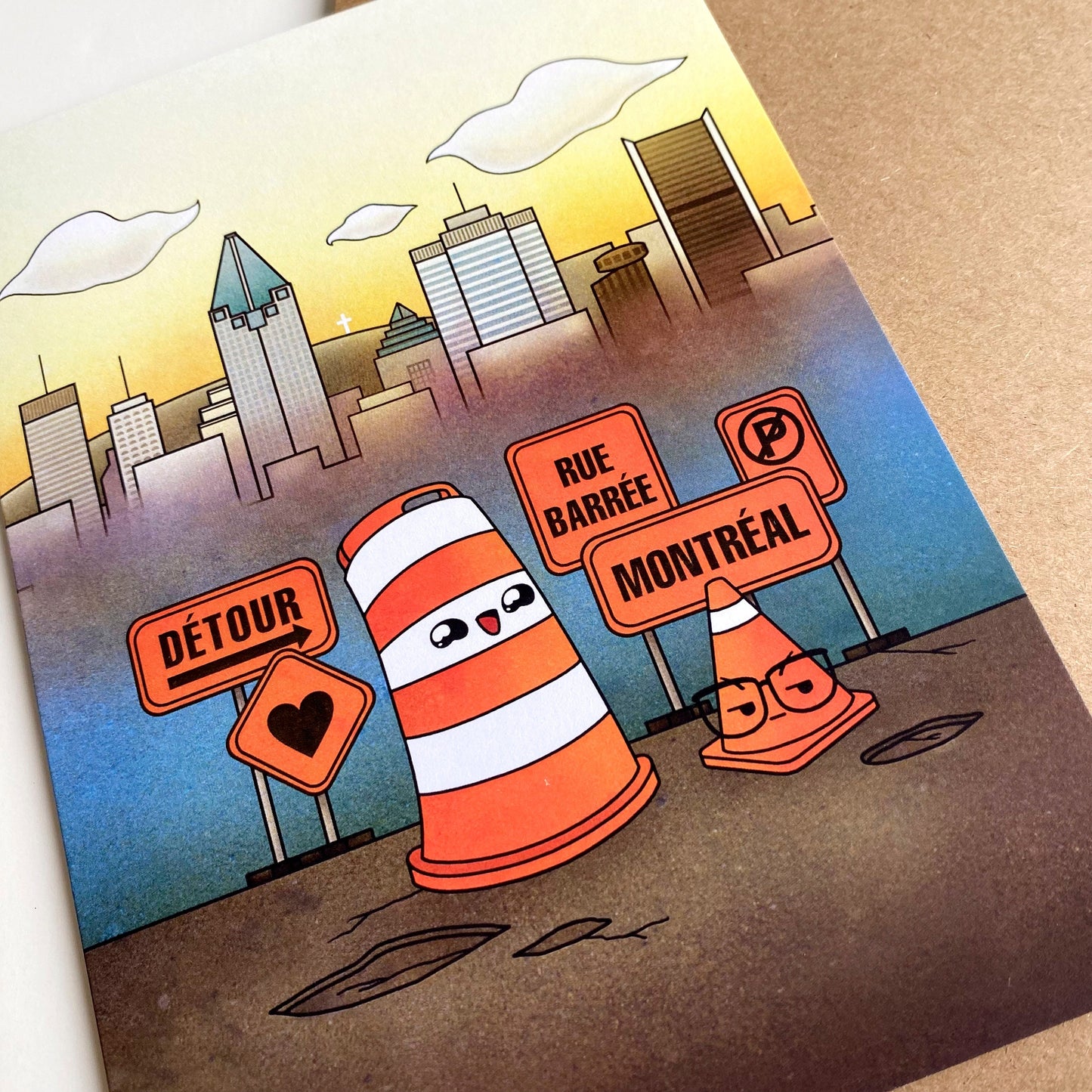 Montréal DÉTOUR Greeting Card