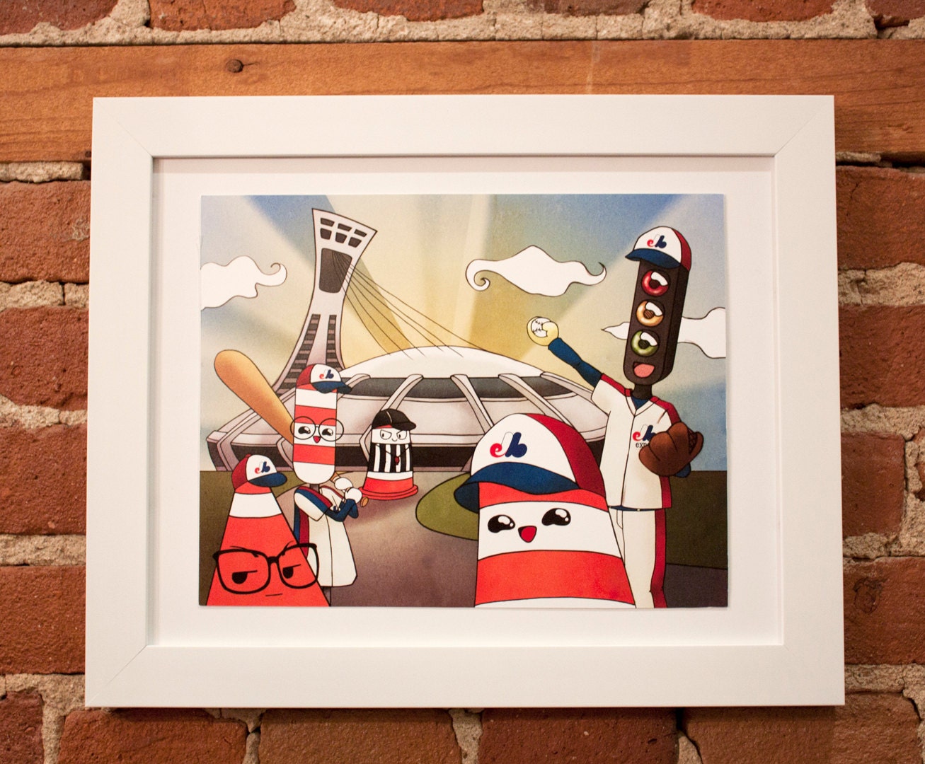 Olympic Stadium 9x12 Print