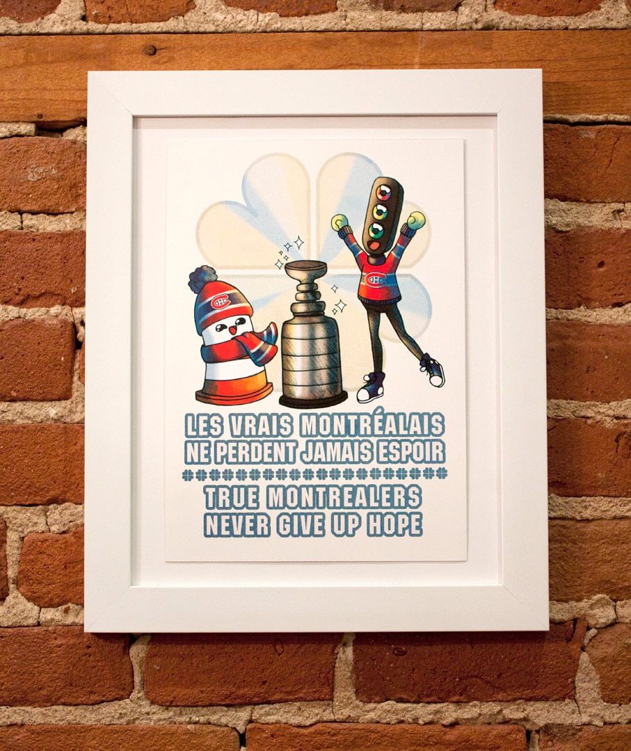 Hockey 9x12 Print