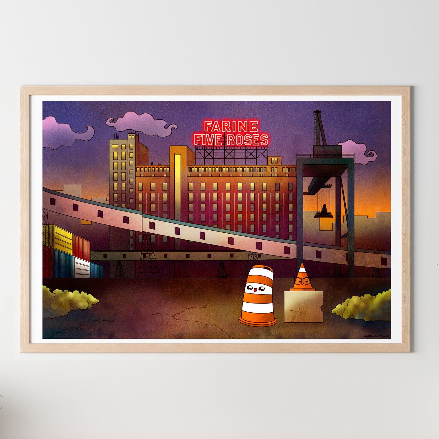 Farine Five Roses 19x13 Print