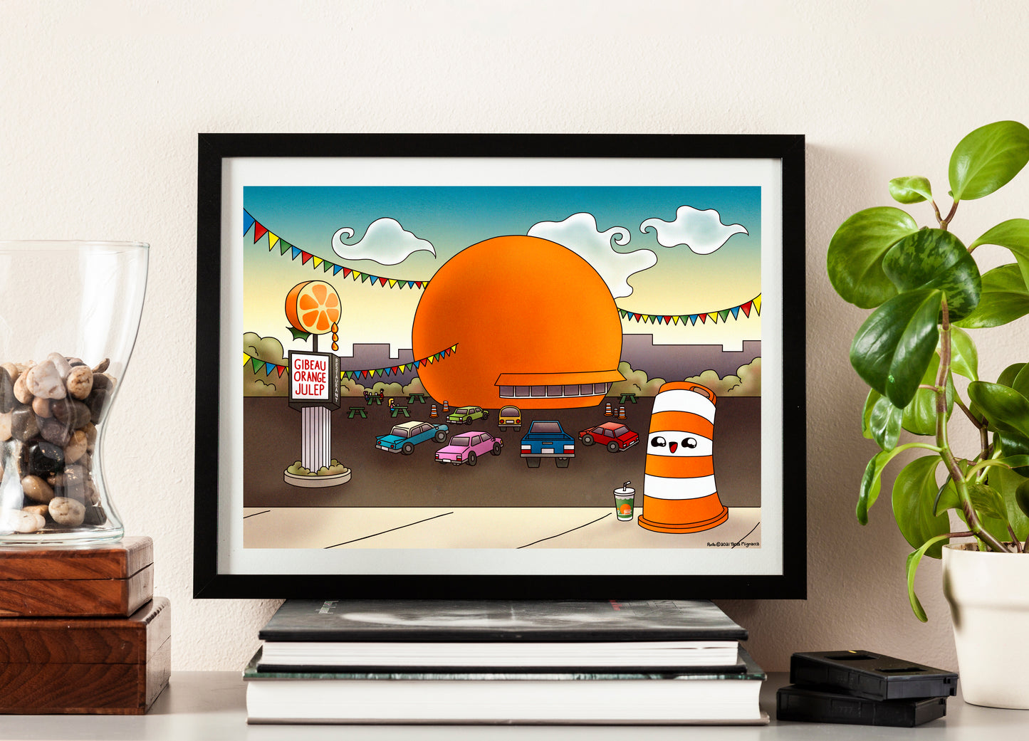 Orange Julep 9x12 Print