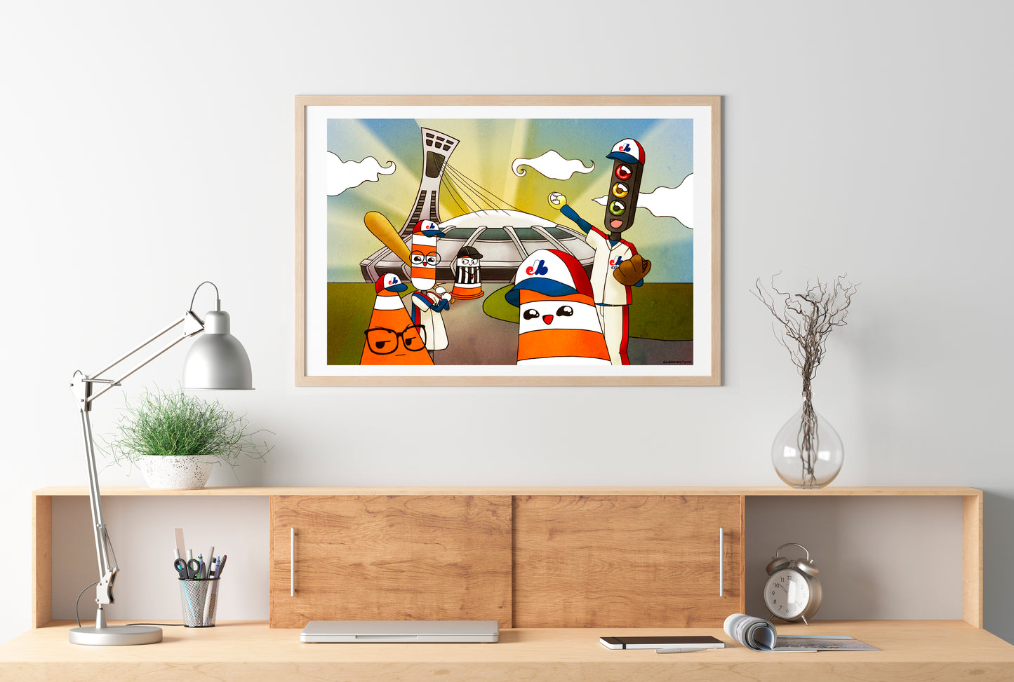 Olympic Stadium 19x13 print