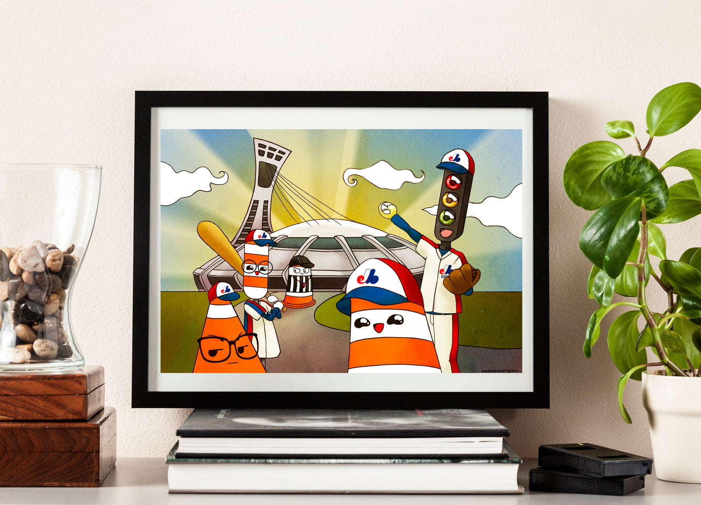 Olympic Stadium 9x12 Print