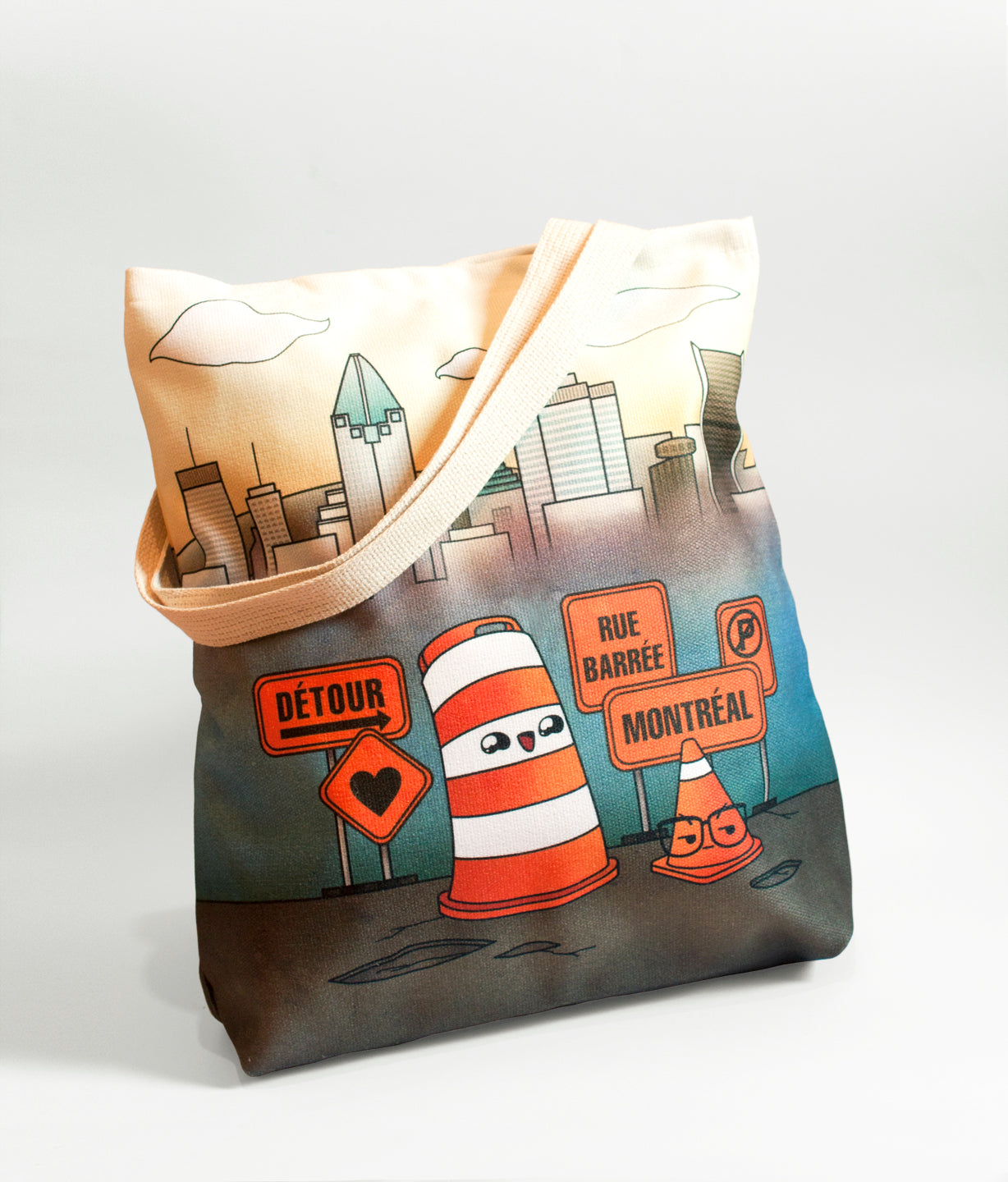 Montreal DÉTOUR Tote bag