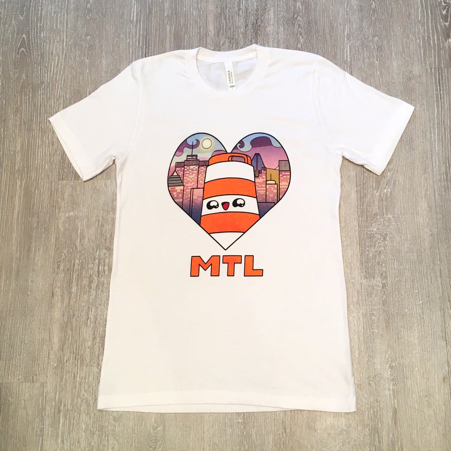 T-Shirt Ponto loves Montreal